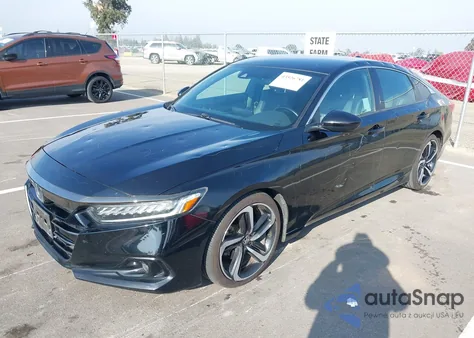 2021 Honda Accord Sport z USA, uszkodzony, nr VIN 1HGCV1F36MA092707